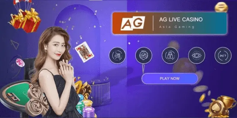 Nhà cái phát hành Live casino ấn tượng – AG Gaming